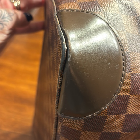 Louis Vuitton Damier Hampstead MM shoulder tote bag - Picture 8 of 17